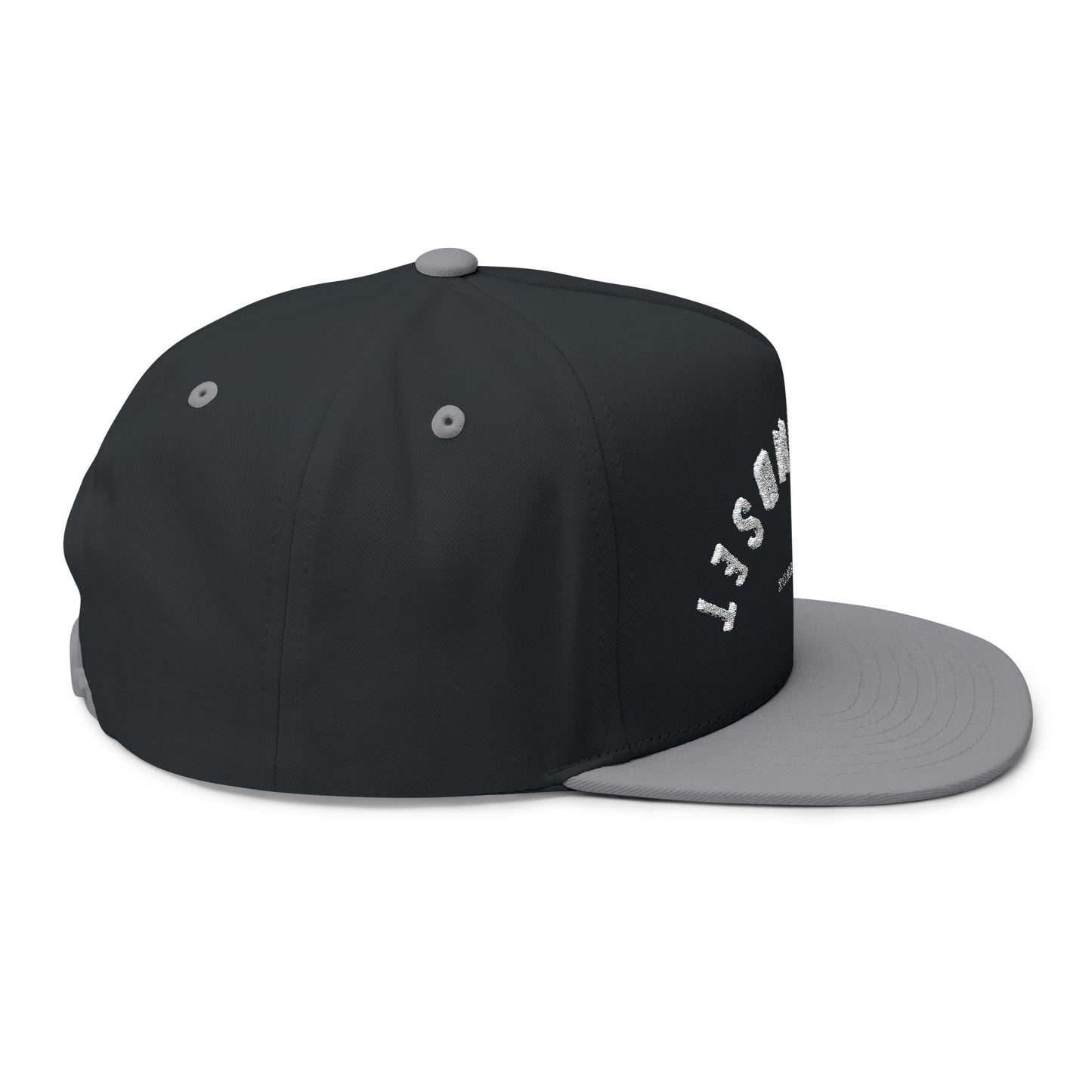 Romans 12:2 Flat Bill Cap — "New Mindset" Embroidered Hat