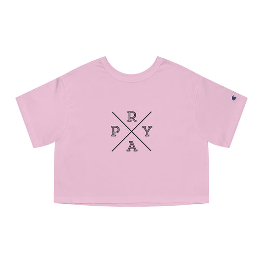 Pray Champion Women's Heritage Cropped T-Shirt