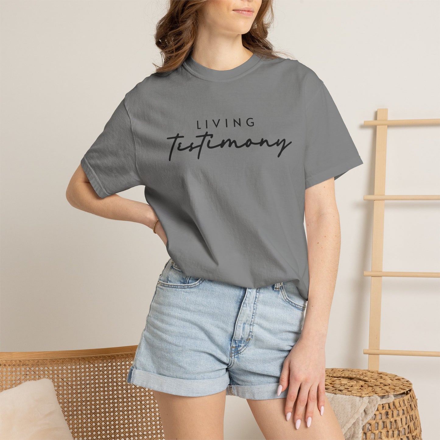 Living Testimony Garment-dyed T-Shirt