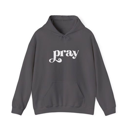 Pray Hooded Sweatshirt - Unisex Heavy Blend