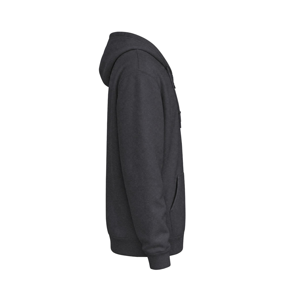 Embroidered Scriptually Zip Hoodie