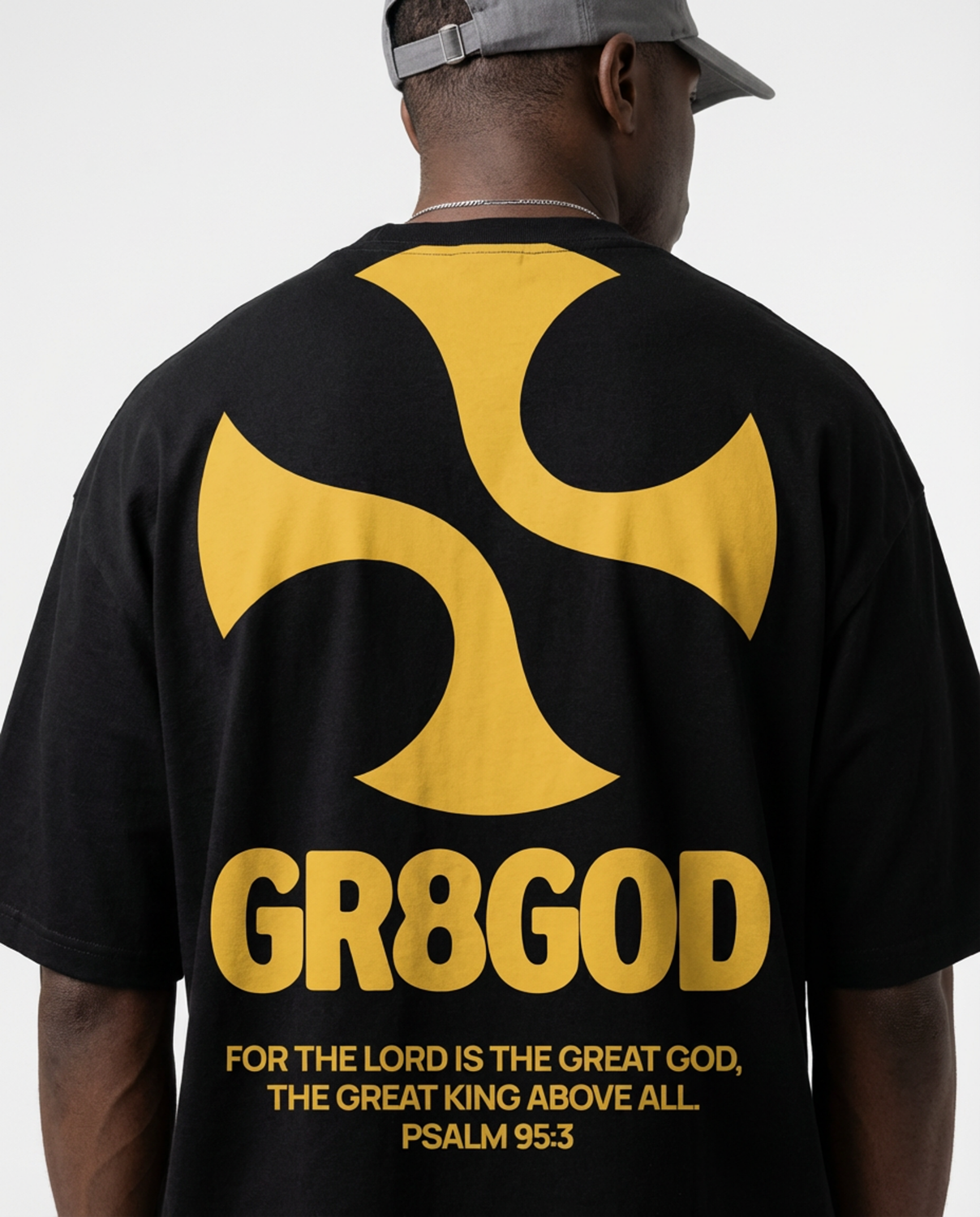 Streetwear GR8GOD - Great God - Oversized T-Shirt