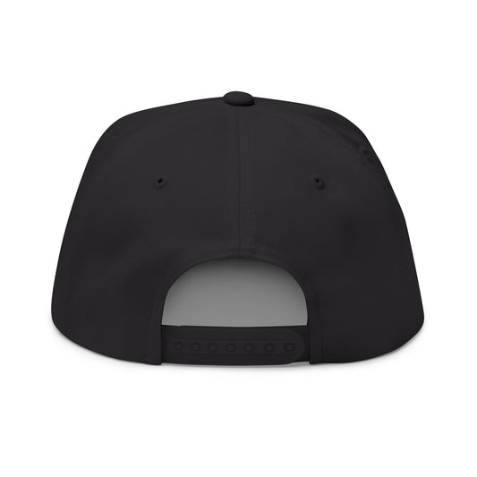 Pray Embroidered Flat Bill Cap