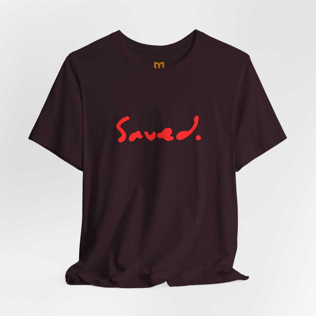 'Saved.' Jersey Short Sleeve T-shirt