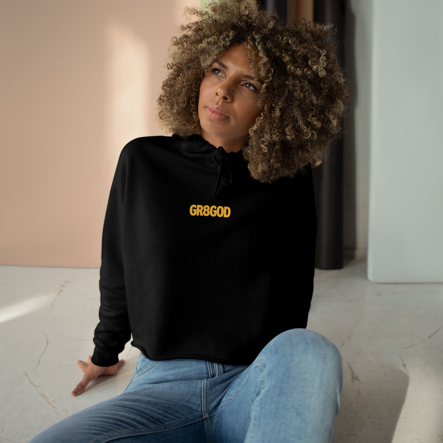 Cropped Hoodie — GR8GOD
