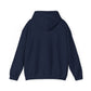 "Amen" Heavy Hooded Sweatshirt Navy
