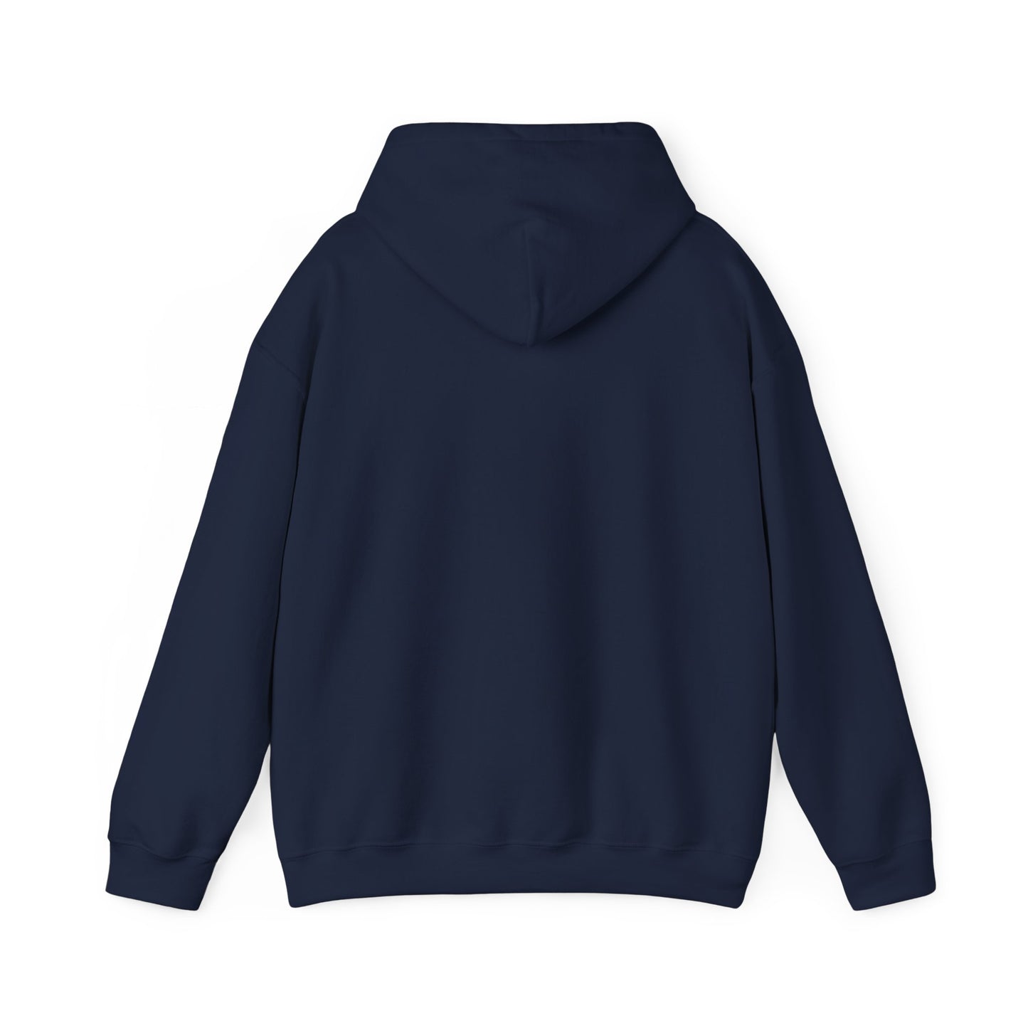 "Amen" Heavy Hooded Sweatshirt Navy