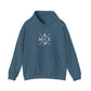 "Amen" Heavy Hooded Sweatshirt Navy