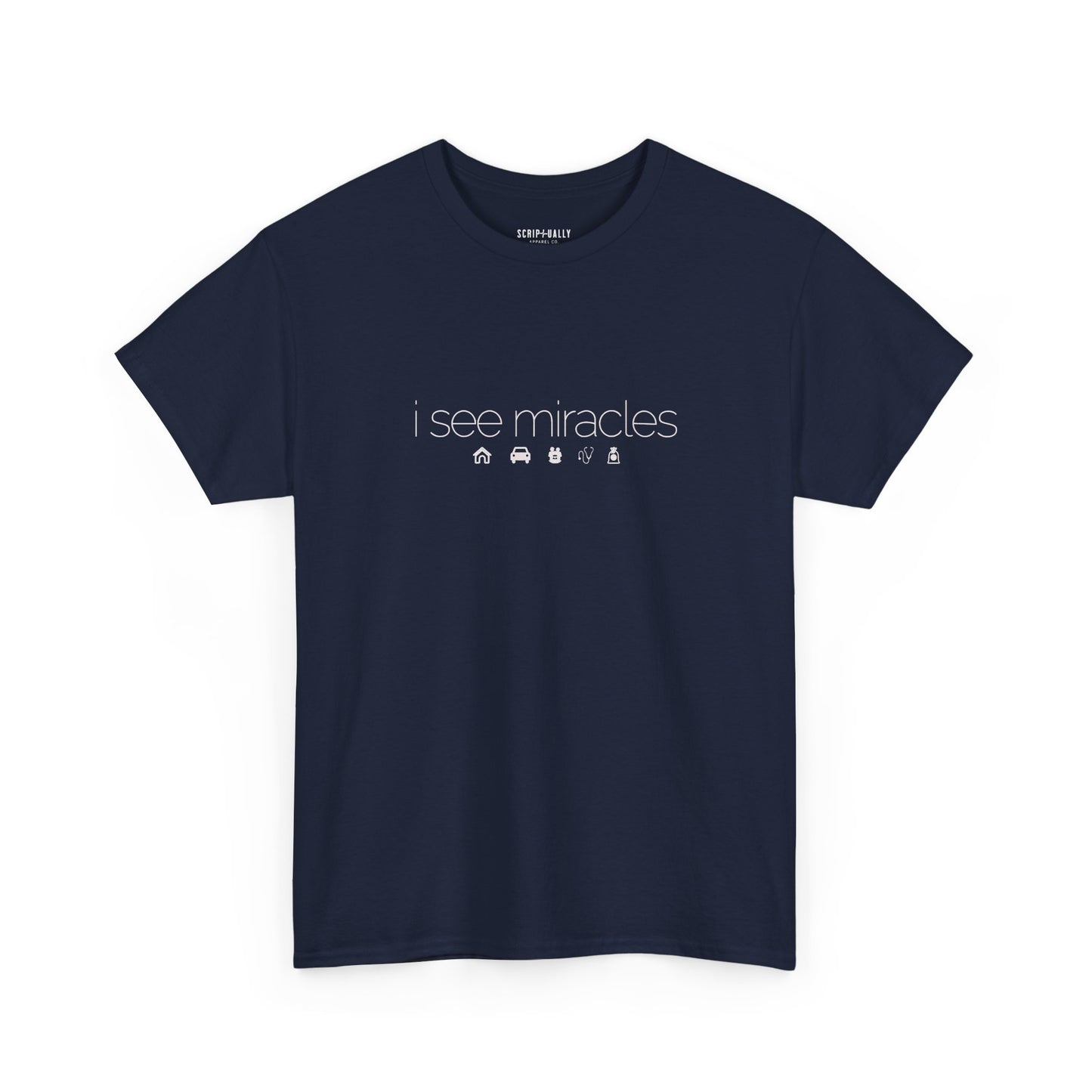 I See Miracles Tee - Comfy and Relaxed