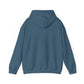 "Amen" Heavy Hooded Sweatshirt Navy