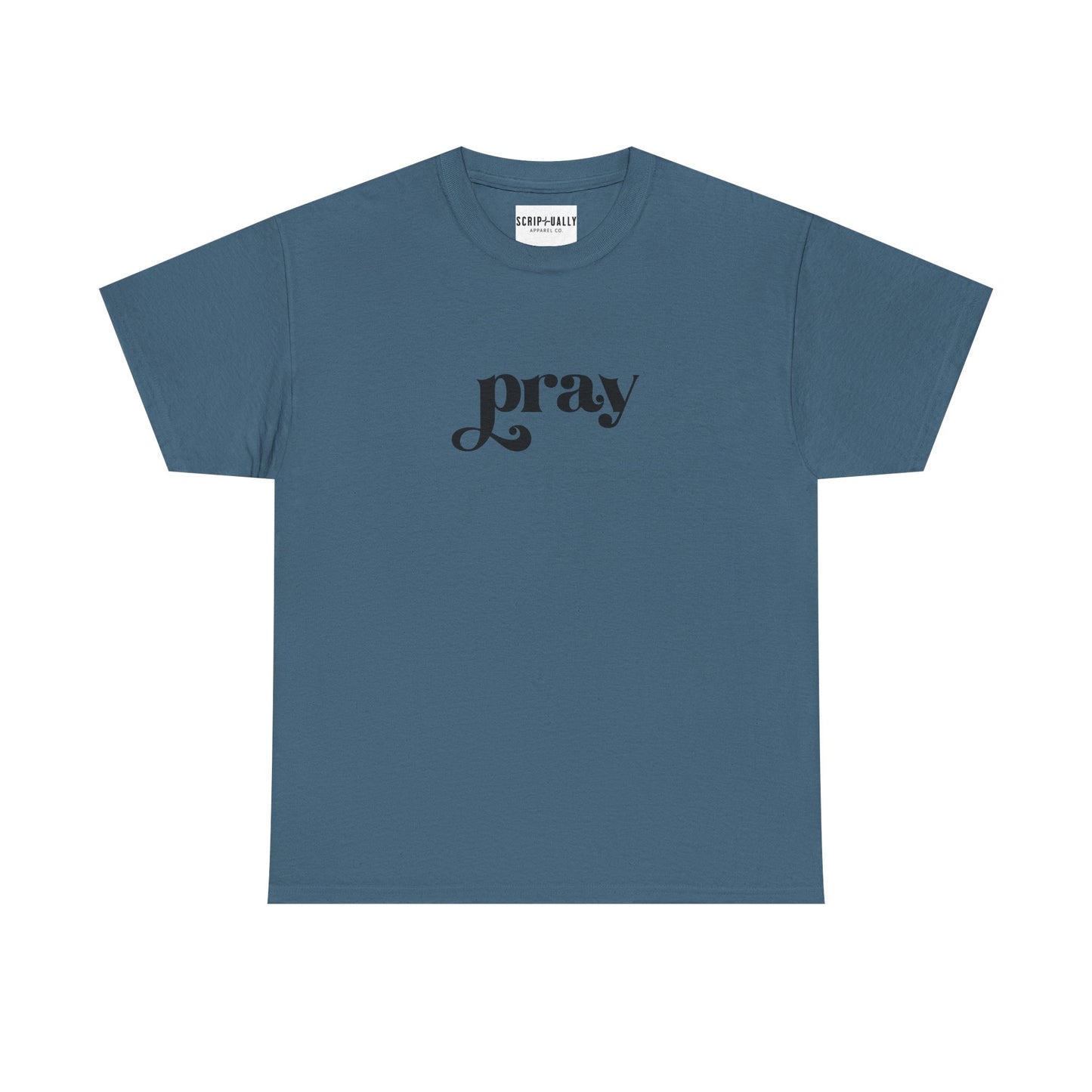 Pray Embroidered T-Shirt