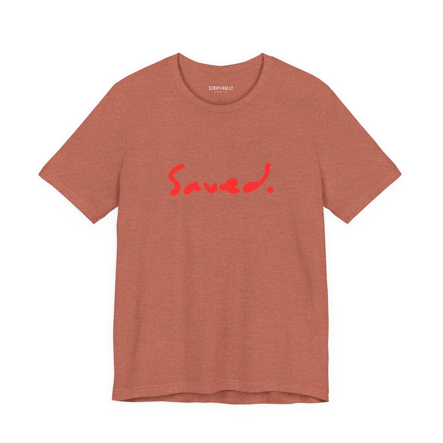 'Saved.' Jersey Short Sleeve T-shirt