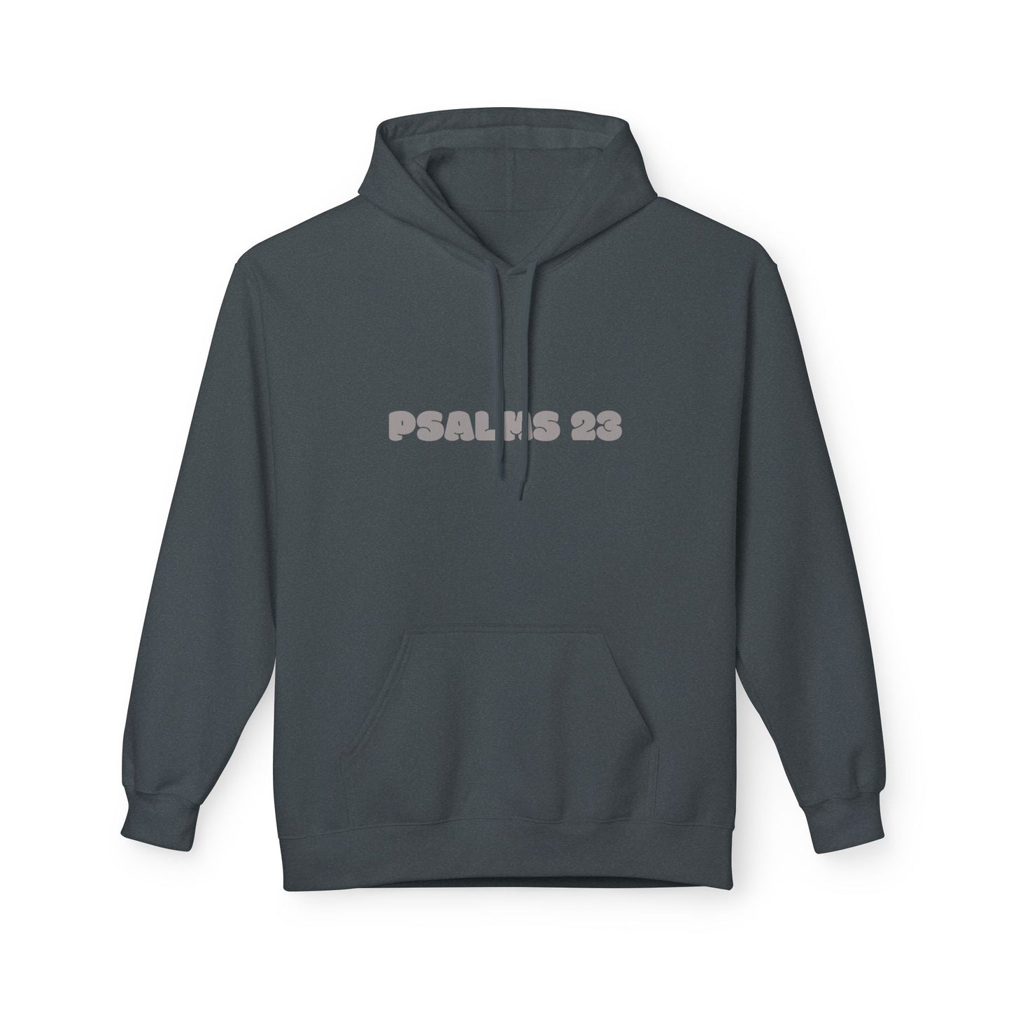 Psalms 23 Hoodie — Inspirational Scripture Fleece Hoodie