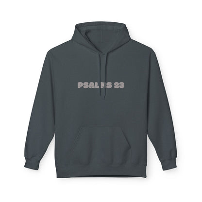 Psalms 23 Hoodie — Inspirational Scripture Fleece Hoodie
