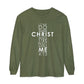 Long Sleeve T-Shirt "I can do all things through Christ who strengthens me" Based on Philippians 4:13