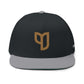Scriptually Brand Embroidered Flat Bill Cap