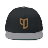 Scriptually Brand Embroidered Flat Bill Cap