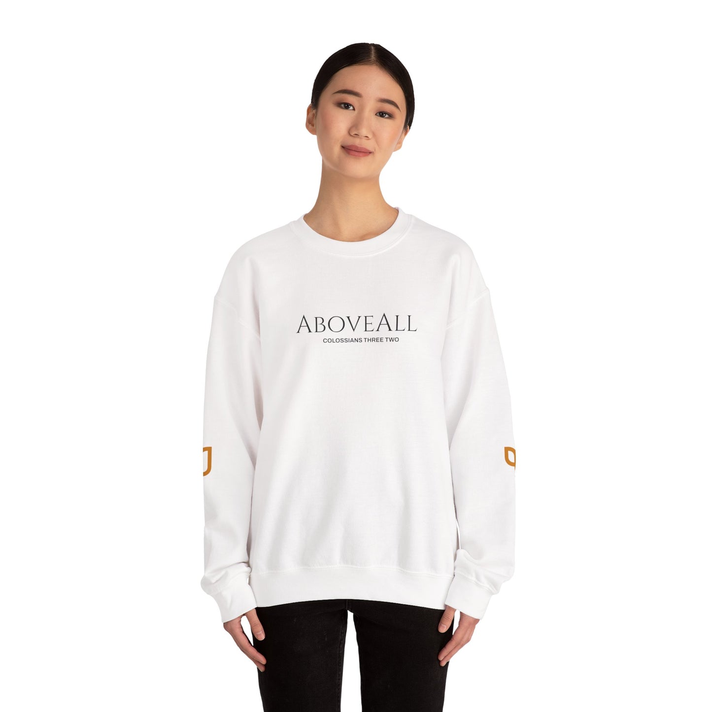 Colossians 3:2 "Above All Things" Crewneck Sweatshirt