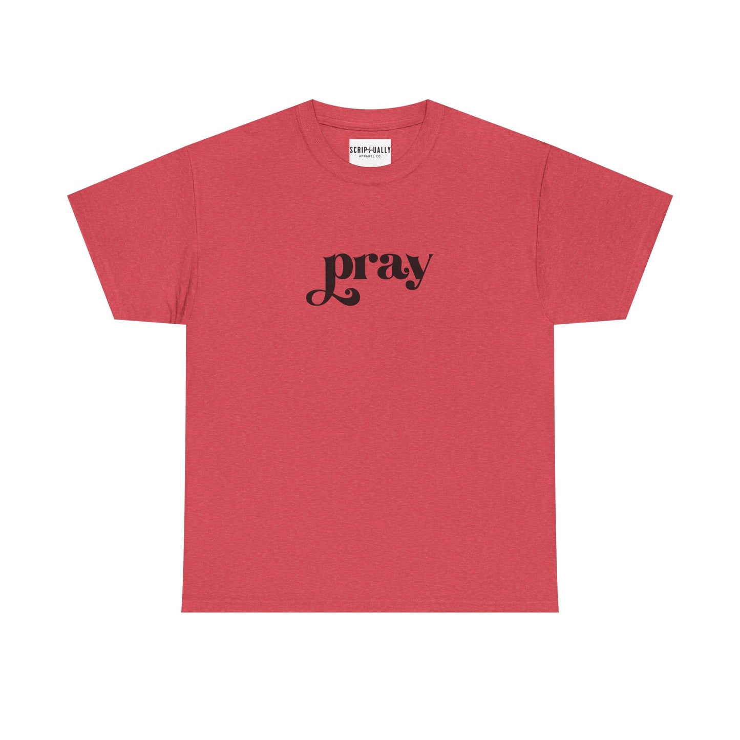 Pray Embroidered T-Shirt