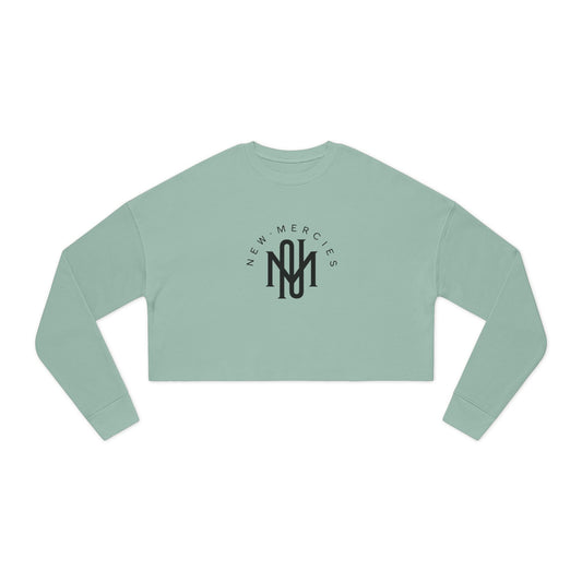 "New Mercies" Women's Cropped Sweatshirt