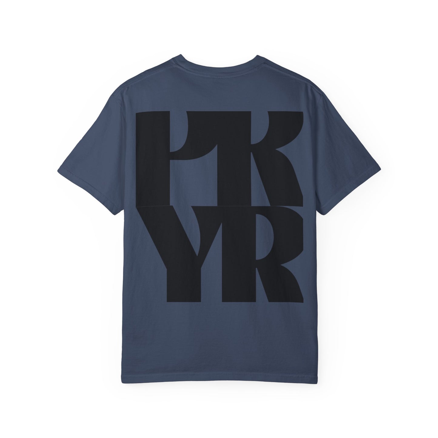 Prayer Graphic T-Shirt — Faith-Inspired Garment-Dyed Tee