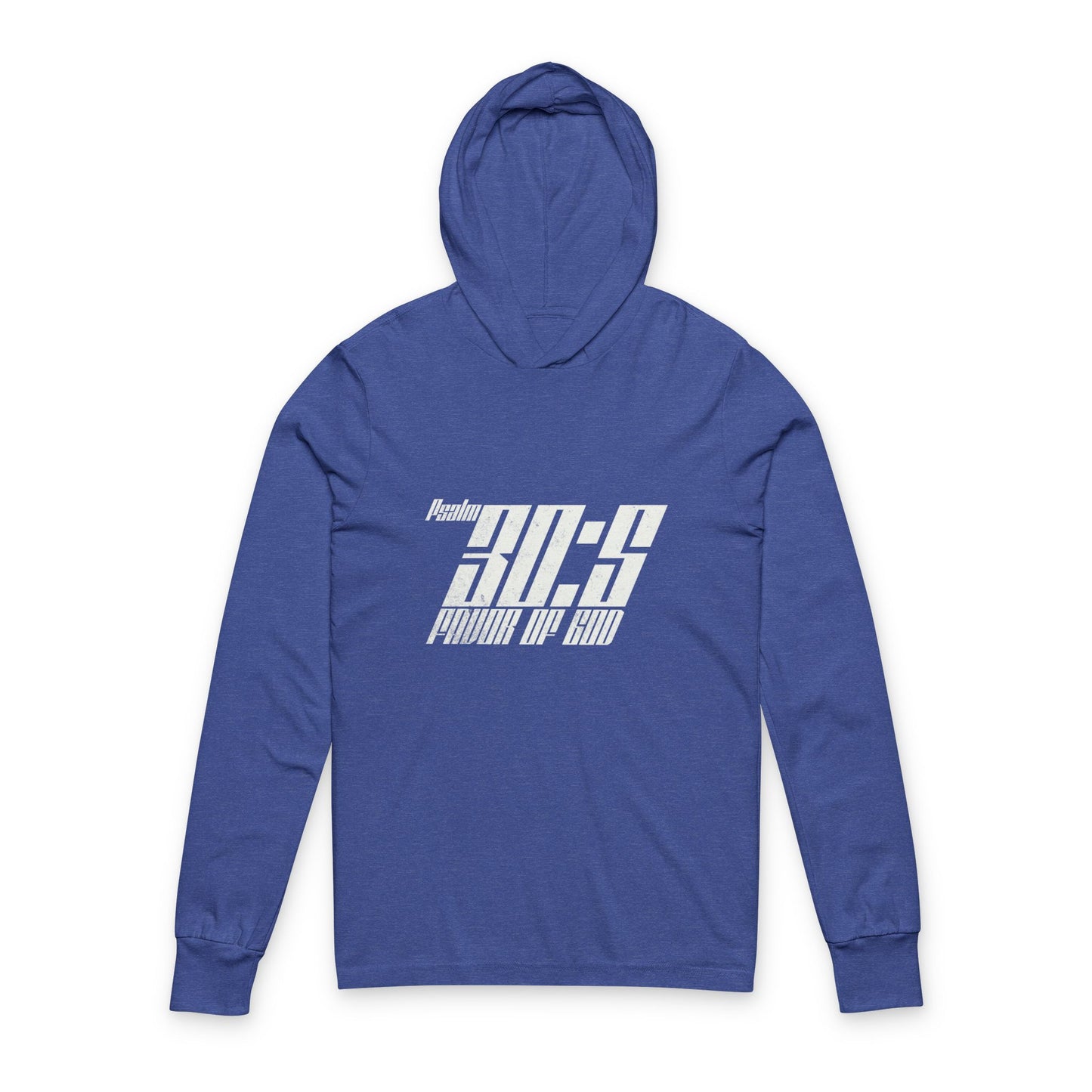 Favor of God Retro 80s Unisex Hooded Long Sleeve Tee