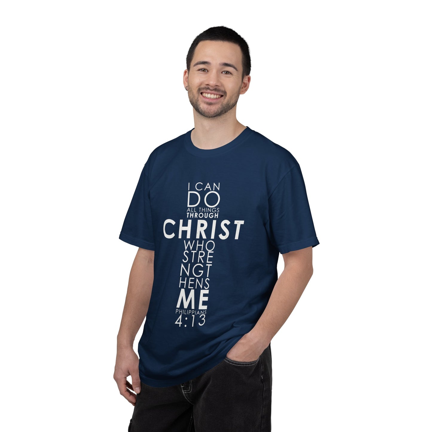 Philippians 4:13 Strength Unisex Garment-Dyed T-Shirt