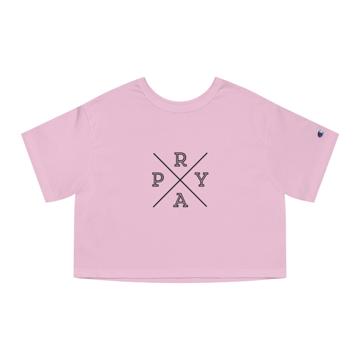 Pray Champion Women's Heritage Cropped T-Shirt