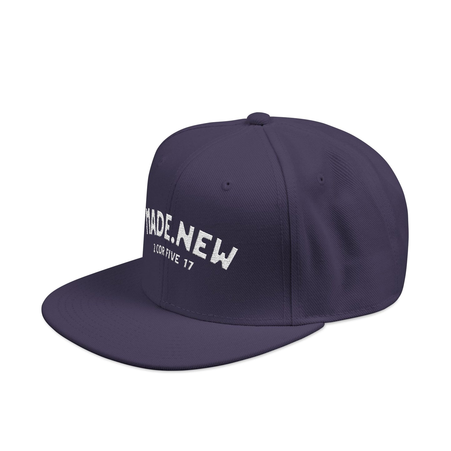 Made New Embroidered Snapback Cap