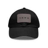 YHWH Hat with Leather Patch (Rectangle)