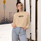 Graceful Women's Cropped Fleece Pullover