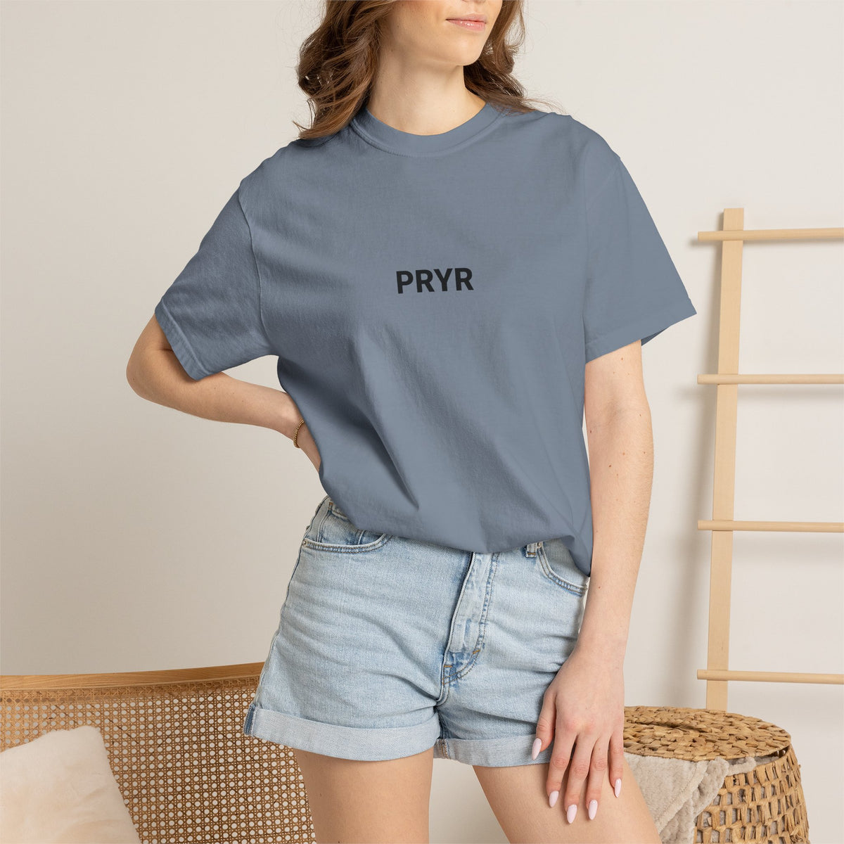 Prayer Graphic T-Shirt — Faith-Inspired Garment-Dyed Tee