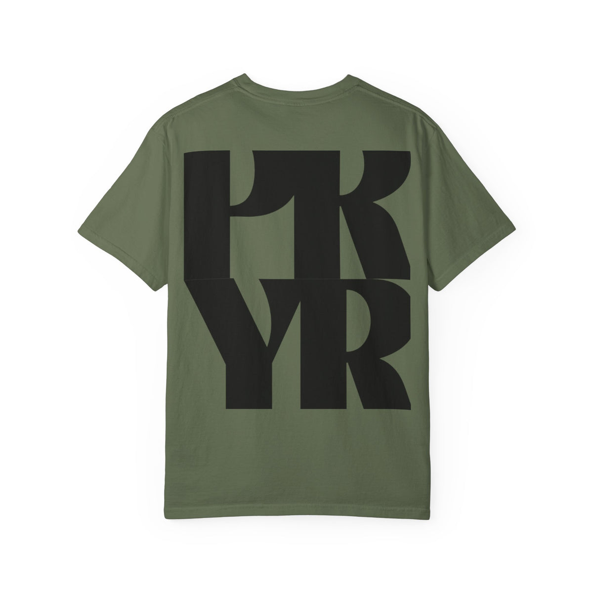 Prayer Graphic T-Shirt — Faith-Inspired Garment-Dyed Tee