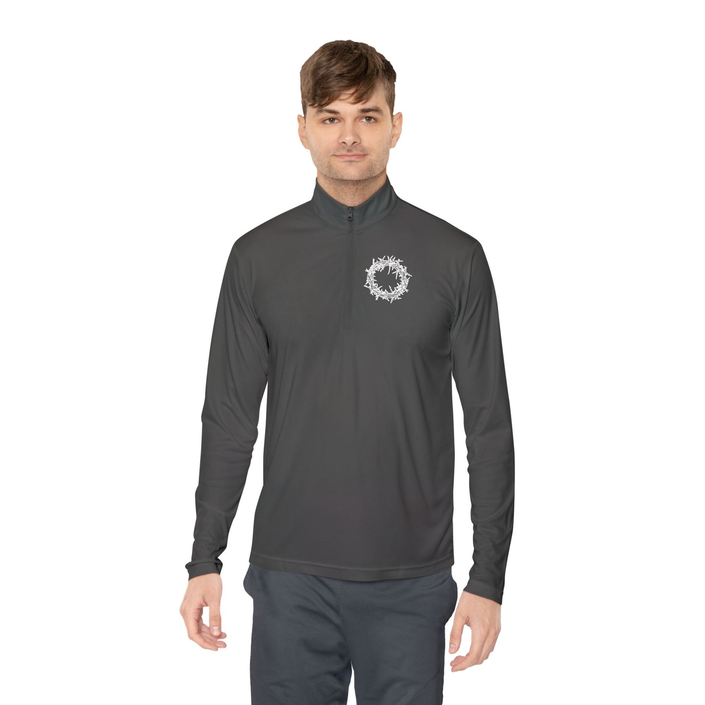 Crown of Thorn Quarter-Zip Pullover