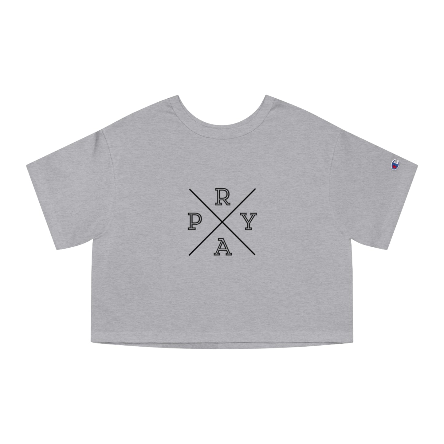 Pray Champion Women's Heritage Cropped T-Shirt