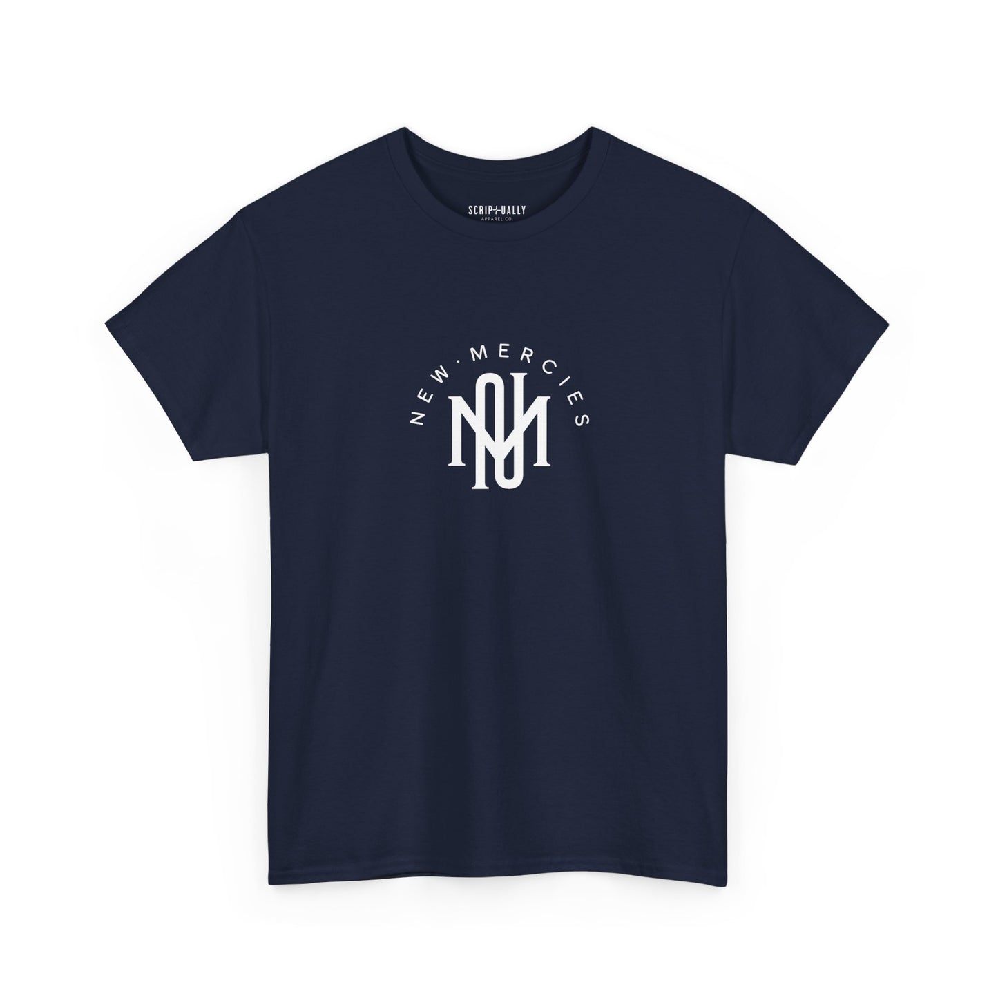 New Mercies Heavy Cotton Tee - Comfy and Relaxed