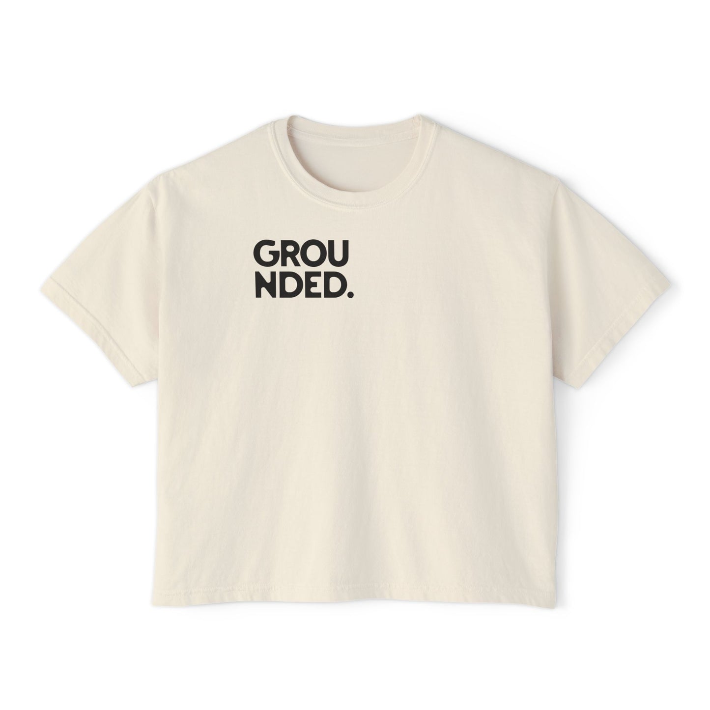 Grounded Women's Boxy Tee