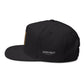 Scriptually Brand Embroidered Flat Bill Cap