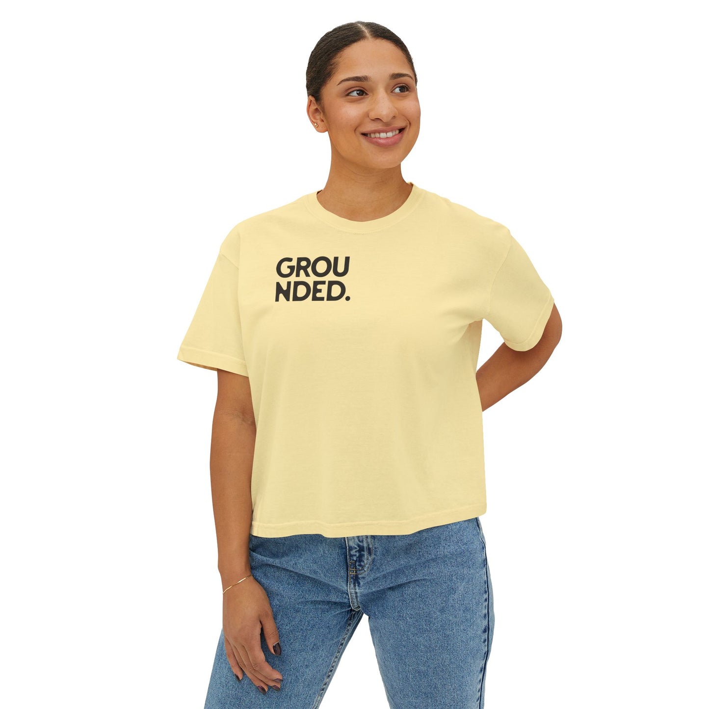 Grounded Women's Boxy Tee