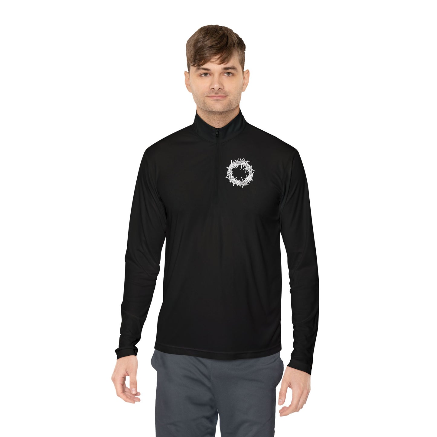 Crown of Thorn Quarter-Zip Pullover