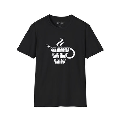 God Mercies Are New Daily T-Shirt — Inspirational Christian Faith Tee
