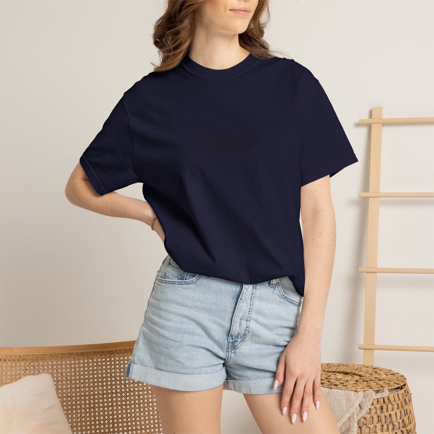 Prayer Graphic T-Shirt — Faith-Inspired Garment-Dyed Tee