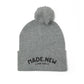 Made New Cozy Pom-Pom Knit Cap, Winter Beanie