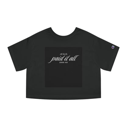 Pray Champion Women's Heritage Cropped T-Shirt