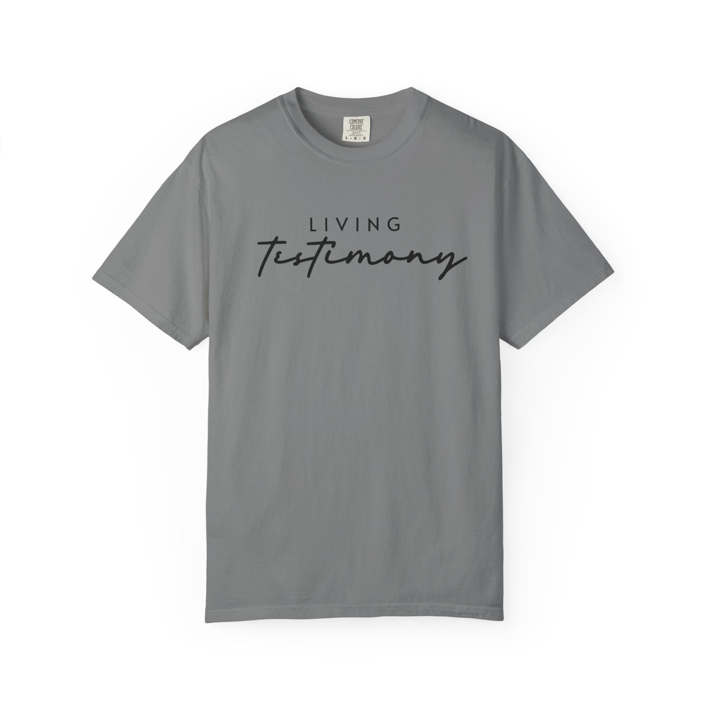 Living Testimony Garment-dyed T-Shirt