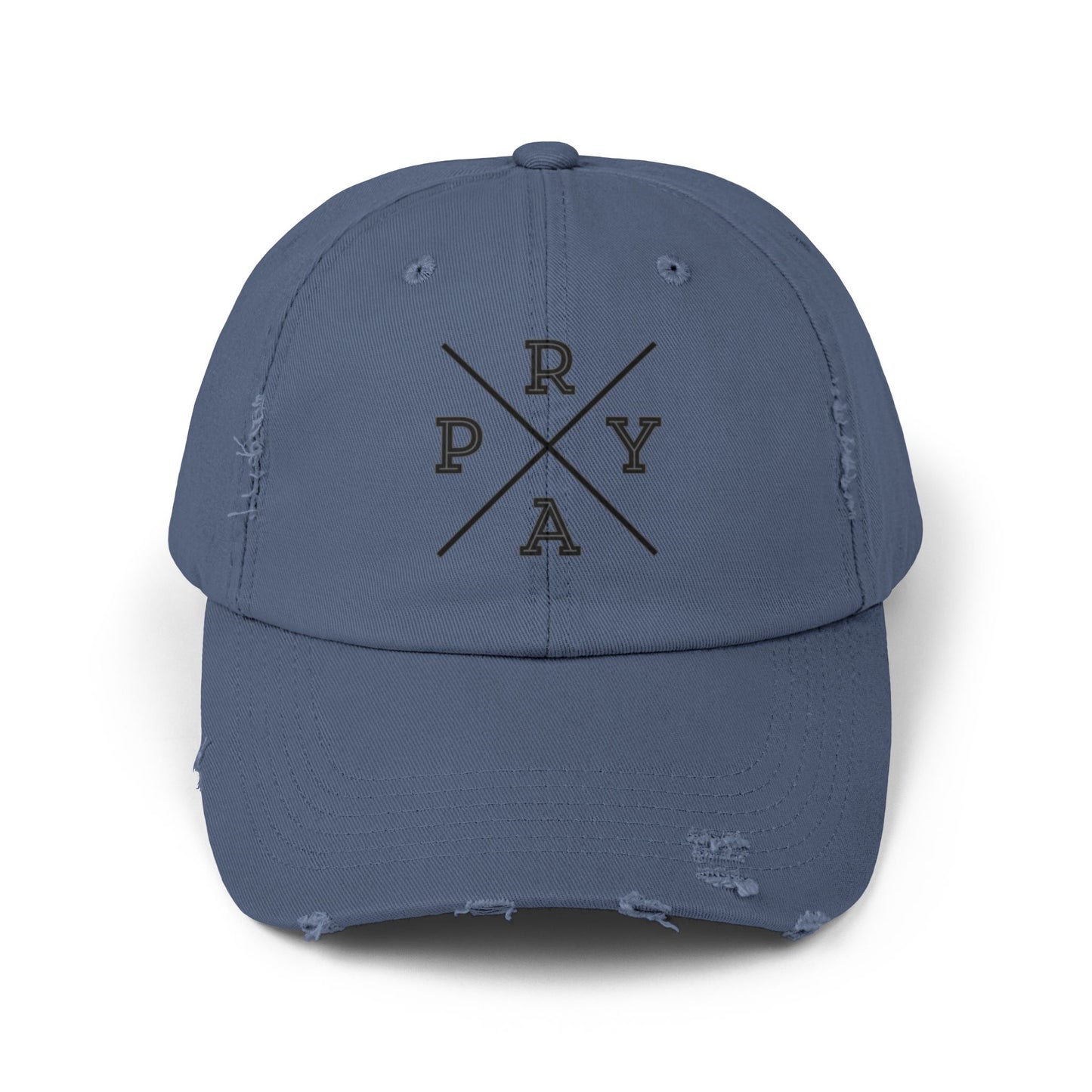 Pray Unisex Distressed Cap