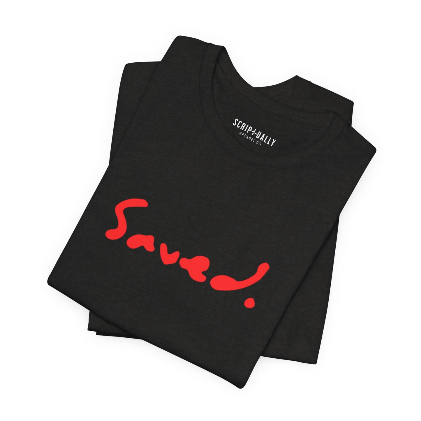'Saved.' Jersey Short Sleeve T-shirt