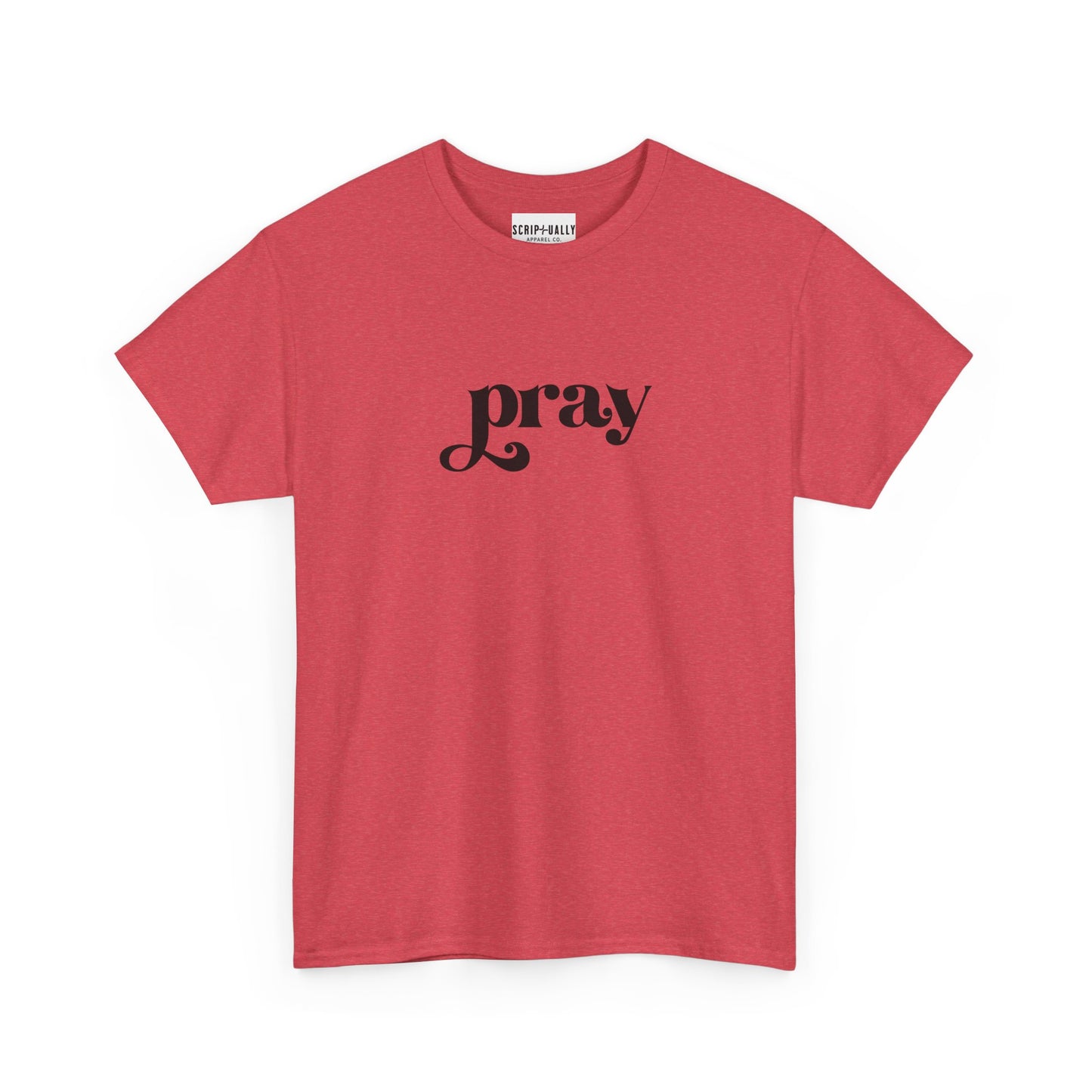 Pray Embroidered T-Shirt