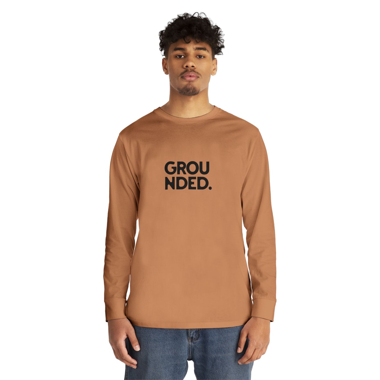 Grounded Long Sleeve Crewneck Tee