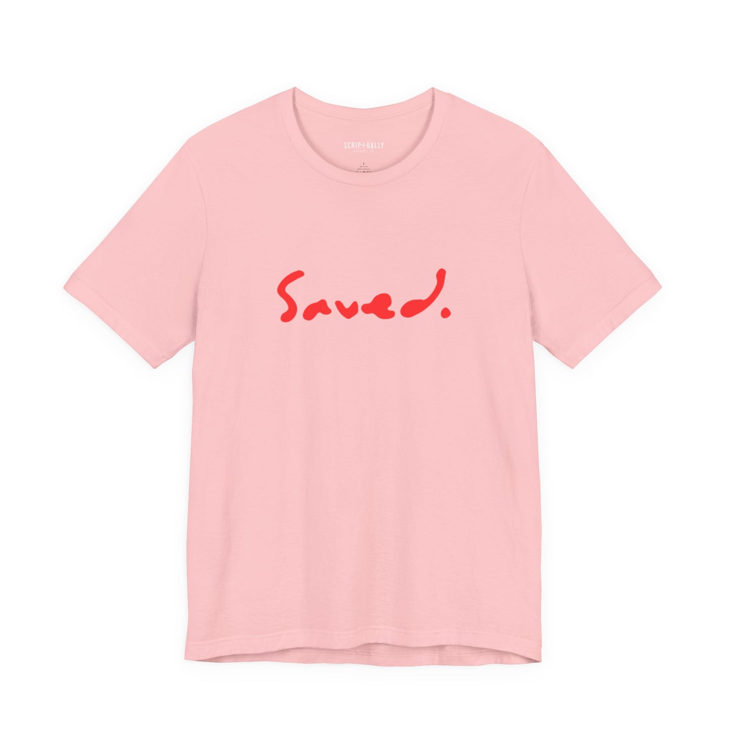 'Saved.' Jersey Short Sleeve T-shirt